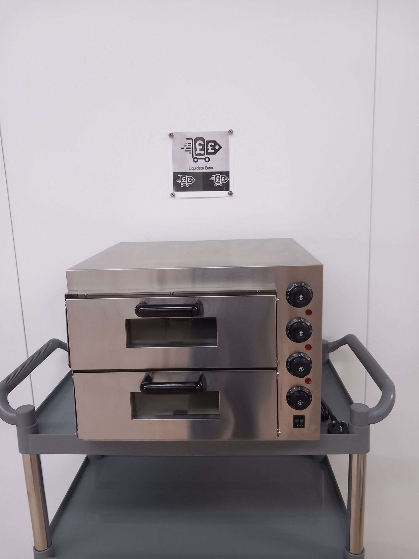 Twin Deck Commercial Pizza Oven | Now Only £349.99!! | Free UK Delivery image 1